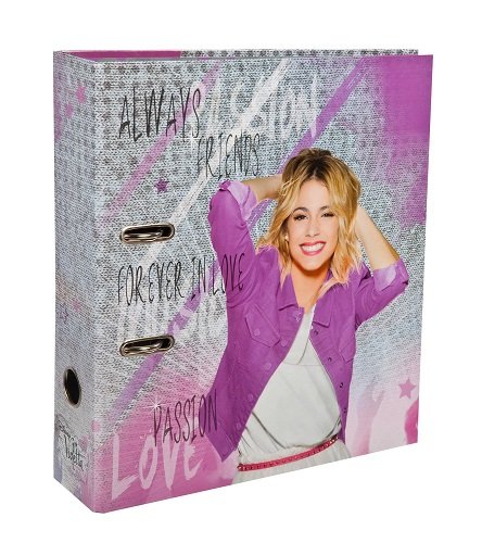 Viae0630 violetta disney école classeur a4 dos ...