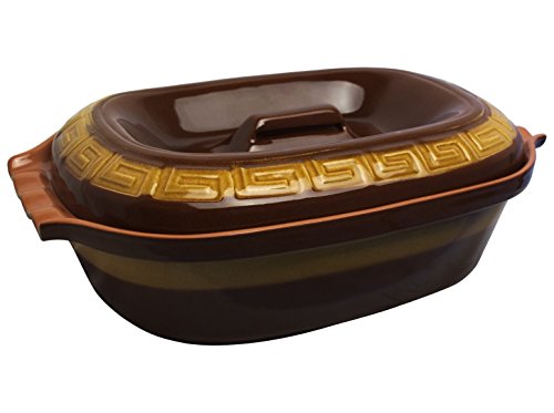 C & k cocotte 5 l avec poignée brun-rouge - 41 ...