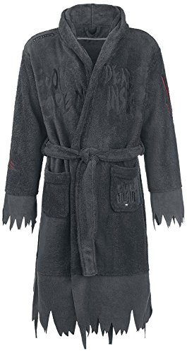 Bathrobe peignoir gris taille unique