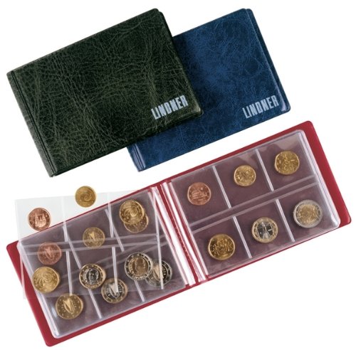 Pocket coins album [Lindner 2070E], 15 x 10 cm ...