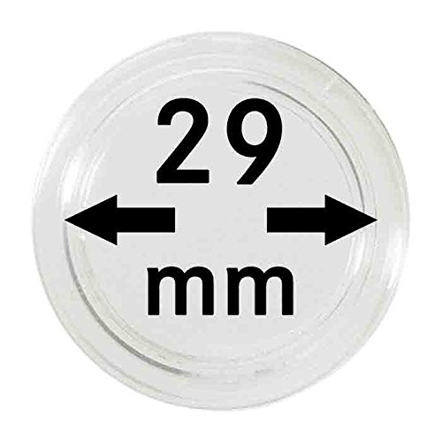 Coin capsules 29 mm (10 Pieces) [Lindner 2250029]