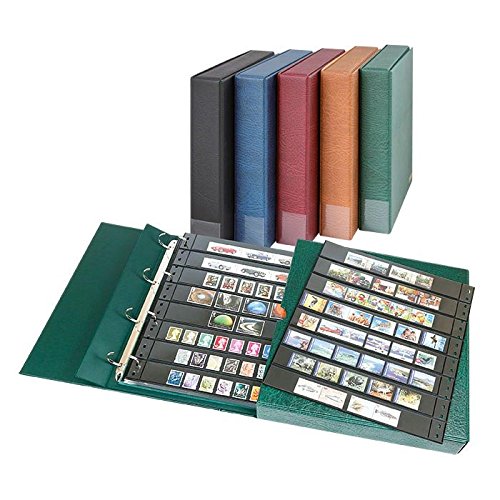 1100b - h briefmarken-einsteckalbum eco-hellbraun