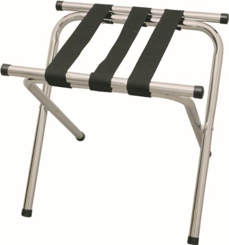 1629000 porte-valise chromé (t40 x 48 x 46 cm