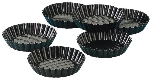 Lot de 6 moules 10 cm