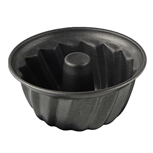 Zenker 7688 special mini moule à kouglof acier inoxydable noir diamètre 18,5x11,5 cm code EAN 4044935076880 