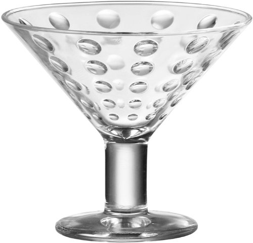 19912 optic set de 6 coupes à glace sur pied ve...