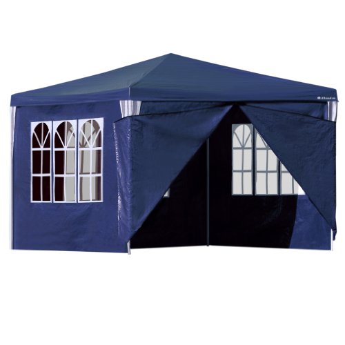 Tonnelle de jardin avec 4 panneaux latéraux - 3...