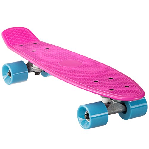 Mini cruiser - 55 cm, mini skateboard pour la p...