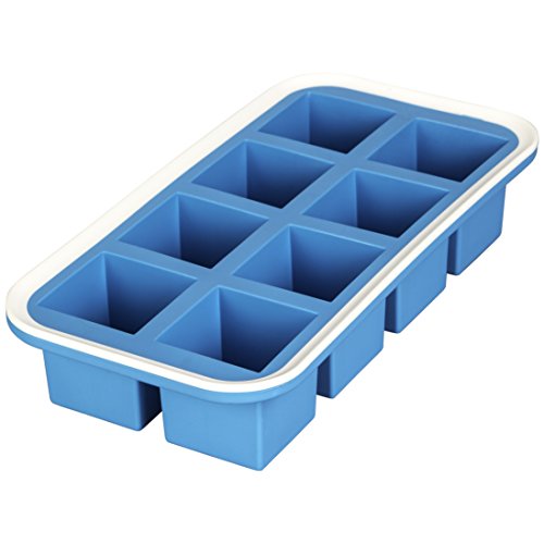 Levivo Bac à Glaçons en Silicone pour 8 Cubes, ...