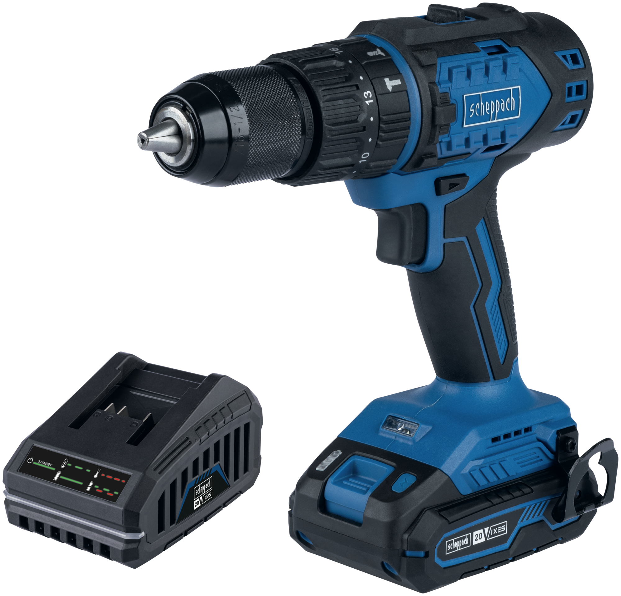 SCHEPPACH PERCEUSE-VISSEUSE À PERCUSSION BRUSHLESS code EAN 4046664222347 