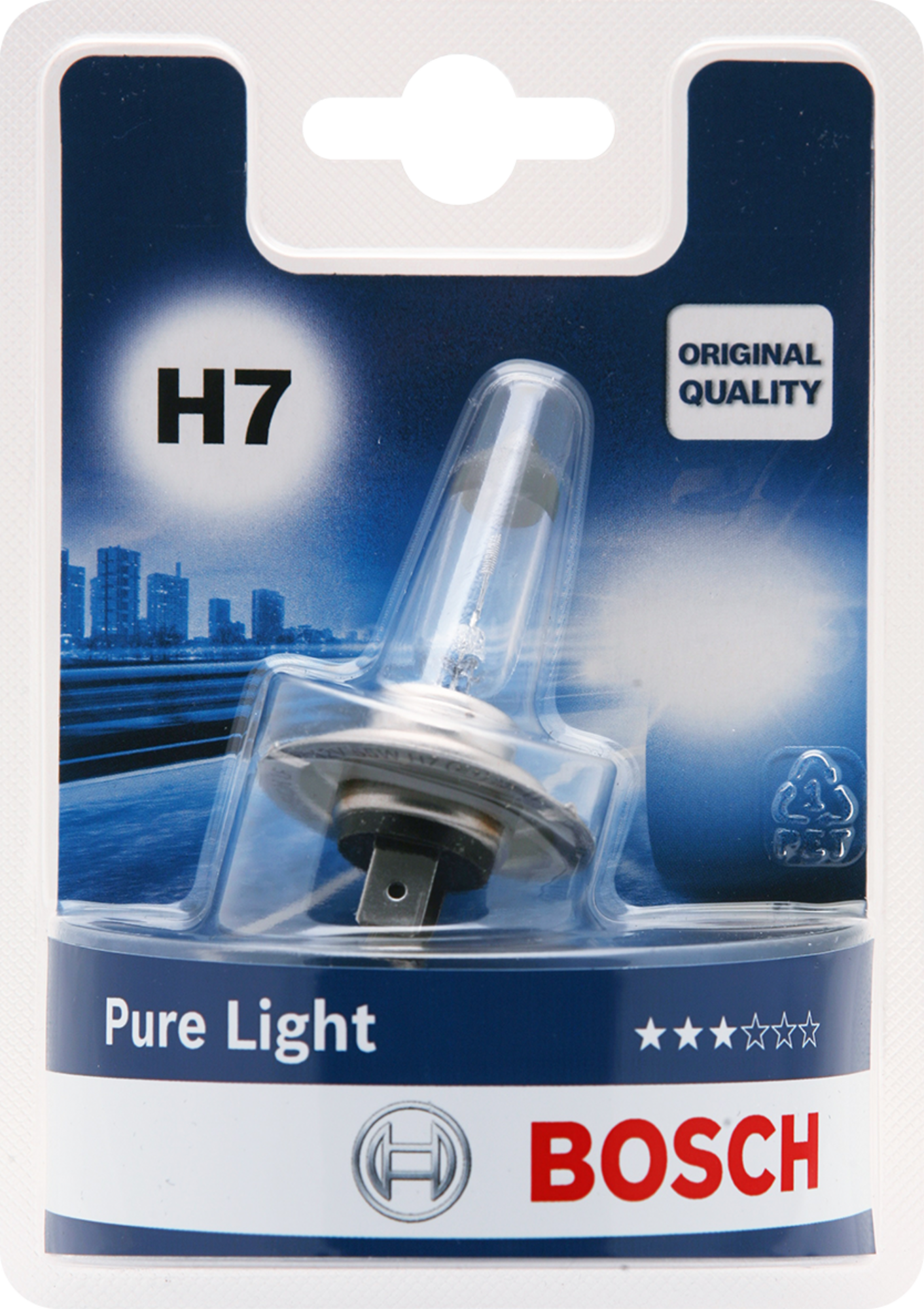 BOSCH SUR LES PRODUITS DE LA GAMME D'AMPOULES AUTO "BOSCH" code EAN 4047026501834 