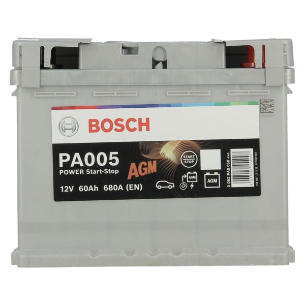 Batterie Bosch 60Ah 680A Pa005 4047026554007 Batterie Bosch 60Ah 680A Pa005 4047026554007