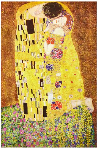 1art1 34929 Poster Gustav Klimt Le Baiser 91 X ...