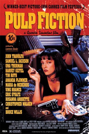 1art1 36889 Poster Pulp Fiction Affiche Princip...