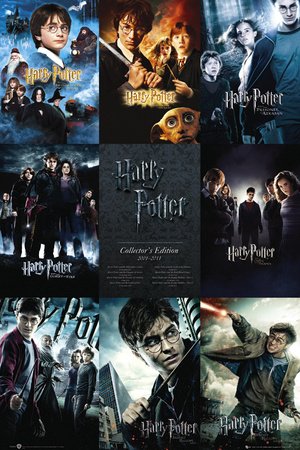 1art1 60266 Harry Potter Poster Collection tous...