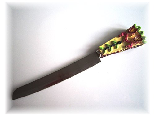 Couteau avec poignée Décoration Gâteau cuisine couteau à gâteau couteau à gâteau maison de campagne 4048181692740 Hoff Interieur