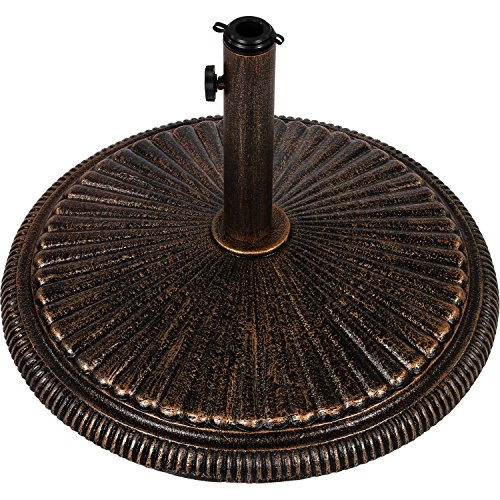 Pied de parasol en fonte massif, 20 kg