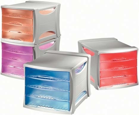 BLOC DE CLASSEMENT 4 TIROIRS