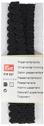 Tissé ric-rac coupe décorative, mélange de poly...