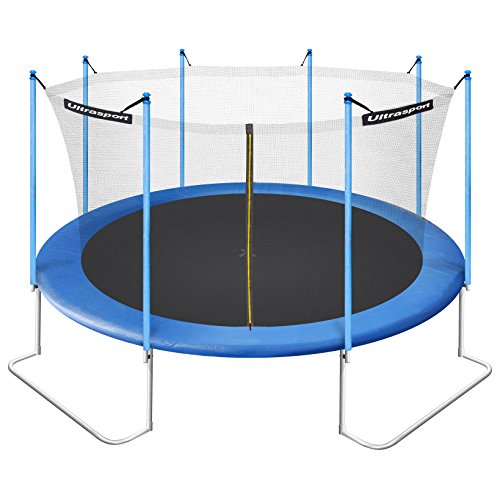 Jumper trampoline de jardin 430 cm avec filet d...