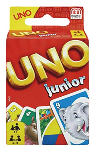 MATTEL Uno Junior 2 - 4 Spieler, ab 3 Jahren (5...