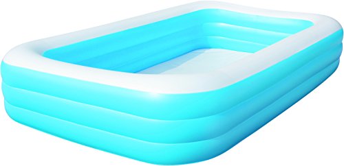 De luxe piscine familiale 3 boudins bleu 305 x ...