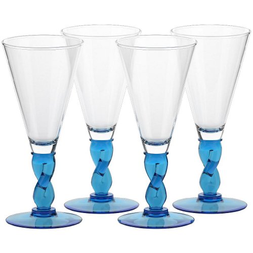 Set de 4, Coupes à Glace, Verre glacée, ~FLOREN...