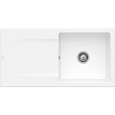 VILLEROY_ET_BOCH Evier 1 bac Siluet 60, blanc c...