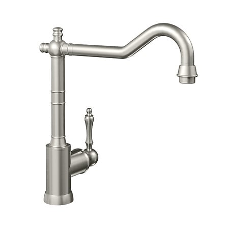 Robinet cuisine Avia 2.0, acier massif, Sans ne...