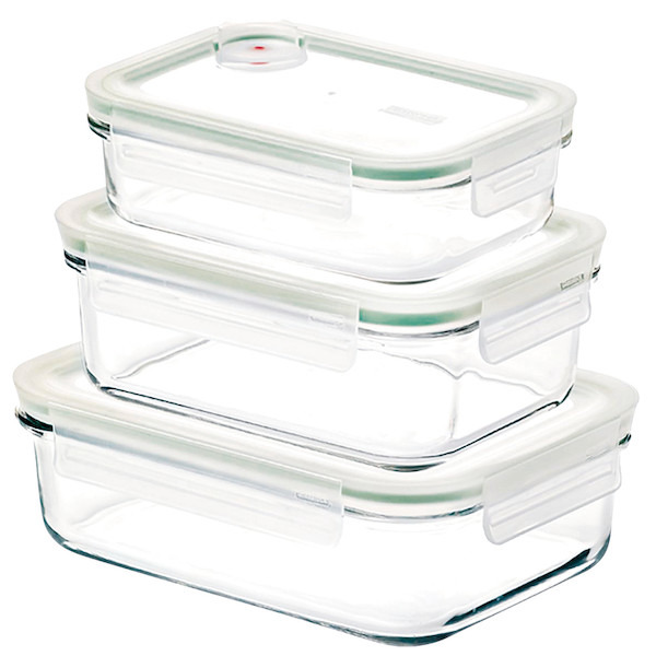 SET DE 3 BOÎTES DE CONSERVATION