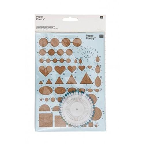 Mycreativee En Planche pour SCHABLONE mit nadeln 15 x 21 cm 4051271066246 (4051271066246)