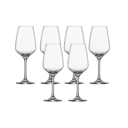 Lot de 6 verres à vin blanc