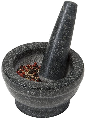Kesper 71501 Mortier et pilon Granite poli 16 x...
