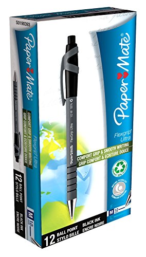 Paper Mate S0190393 Lot de 12 Stylos-Bille à Po...