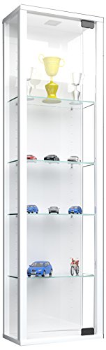 911786 stano vitrine sans éclairage led bois/ve...