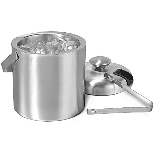 2222 Seau à glace en acier inoxydable avec pince 1,3 l code EAN 4052025009861 