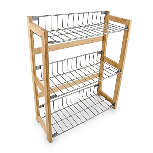 Étagère en bambou étagère de cuisine étagère à ...