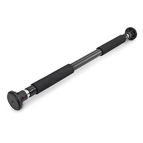 Barre de traction pour porte noir 98 cm