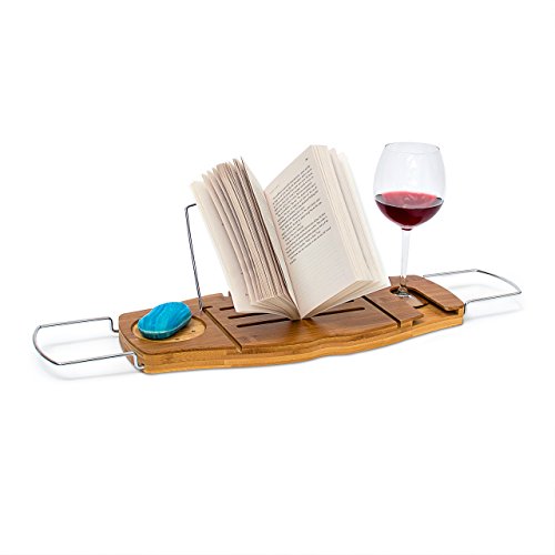 Pont de baignoire plateau de bain en bois de ba...