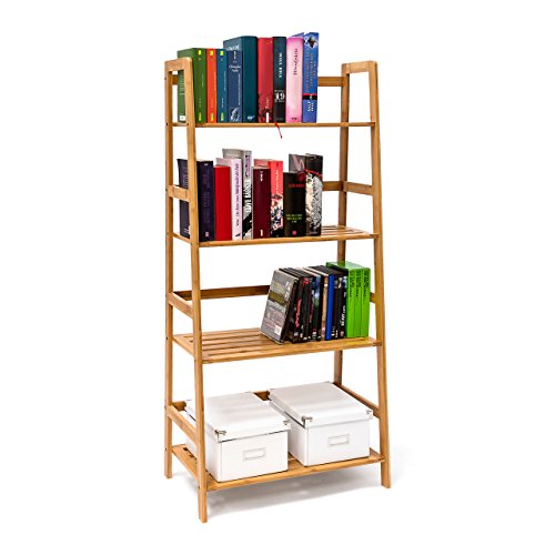 Étagère Tournante 6 Niveaux En Bois Massif - Rotation 360°, Hauteur Réglable - Pour Livres, Décorations Salon, Bureau - Dimensions Compactes