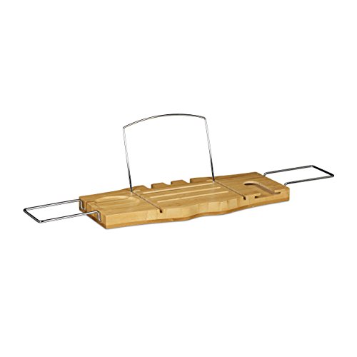 Pont de baignoire extensible bain porte-livre p...