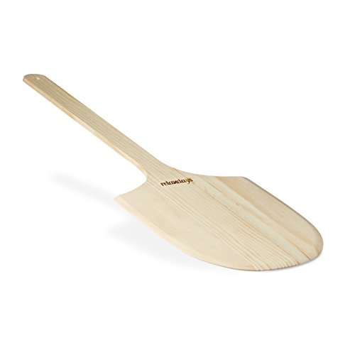 Pelle à pizza en bois avec poignée hxlxp: 1 x 3...