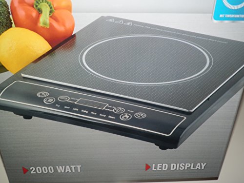 COOK TOP Cook Top Plaque de cuisson à induction avec écran LED et fonction minuteur 2000 W ... 4052304790794 (4052304790794)