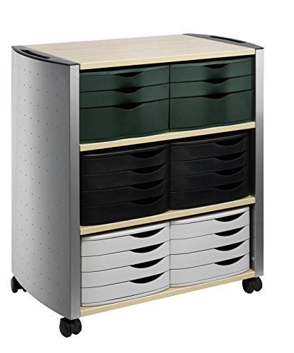 Design chariot multi-fonction métal/bois format...