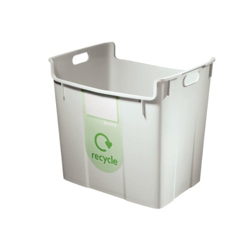 52090085 bac a recyclage en plastique 40 l - gris