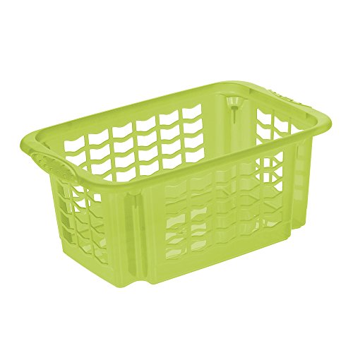 2053636 panier empilable plastique vert/transpa...