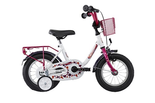Girly - vélo enfant 12 pouces - rouge/rose 2016...
