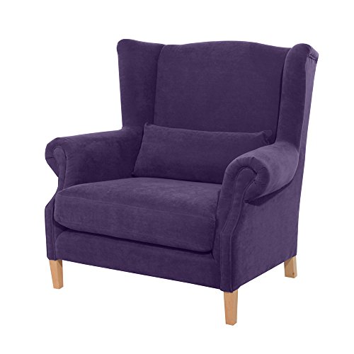 De big fauteuil harvey, en tissu velours