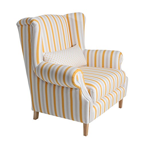 De big fauteuil harvey, tissé à plat