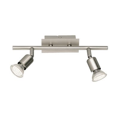 reality|trio Plafonnier LED plafonnier nickel m...